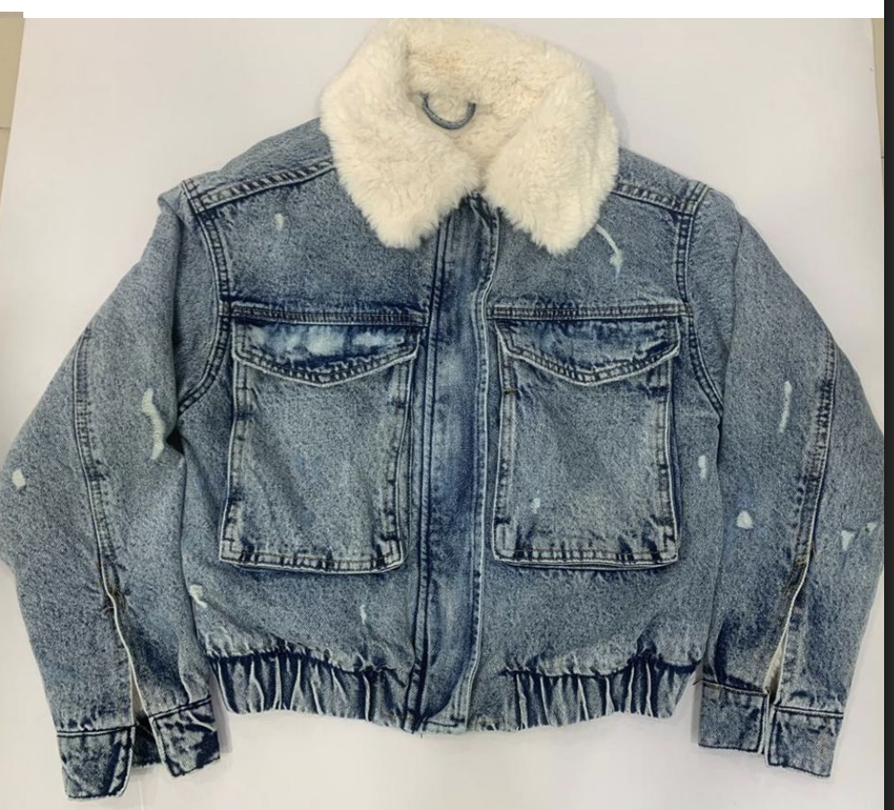 Sherpa Collar Denim